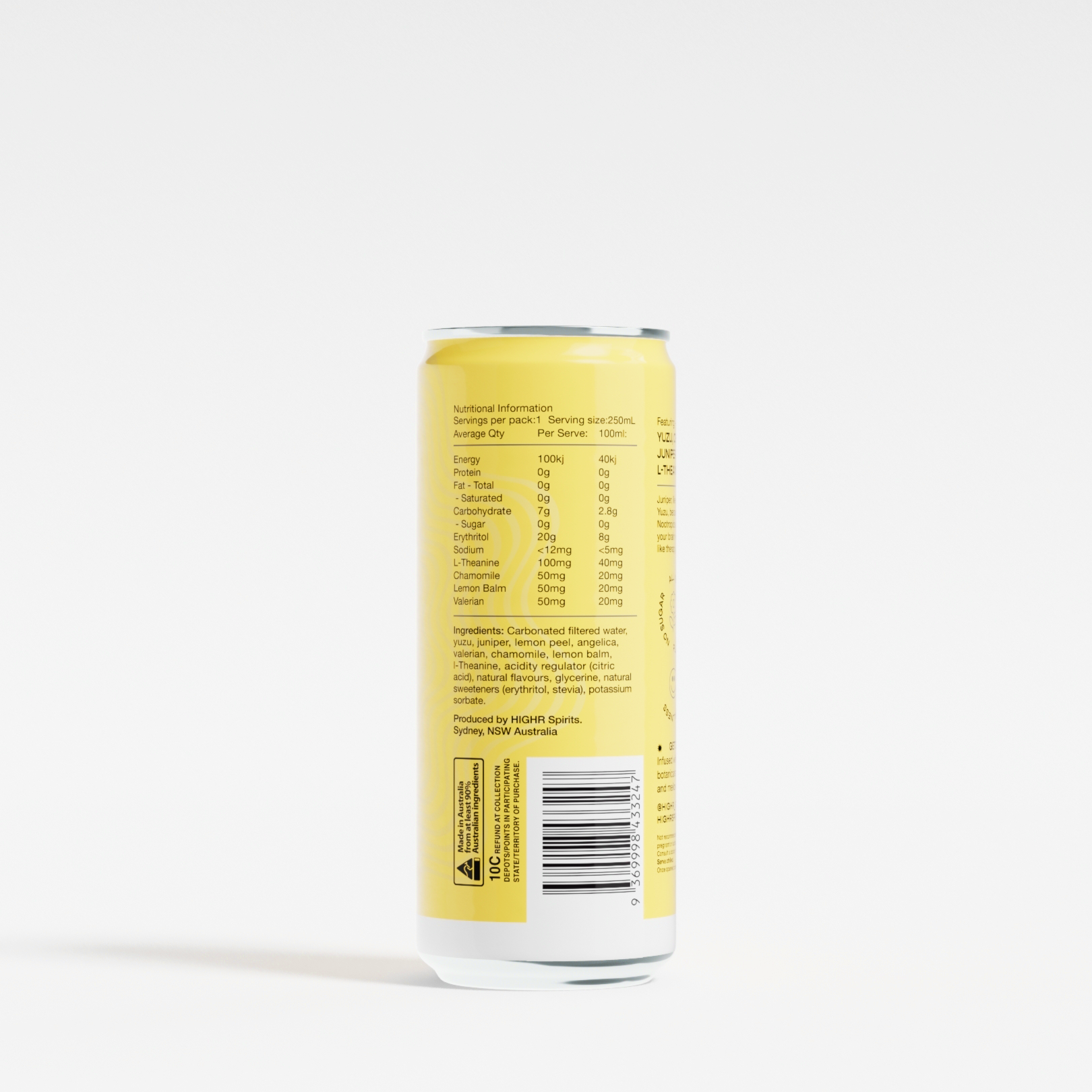 YUZU & TONIC - HIGHR®